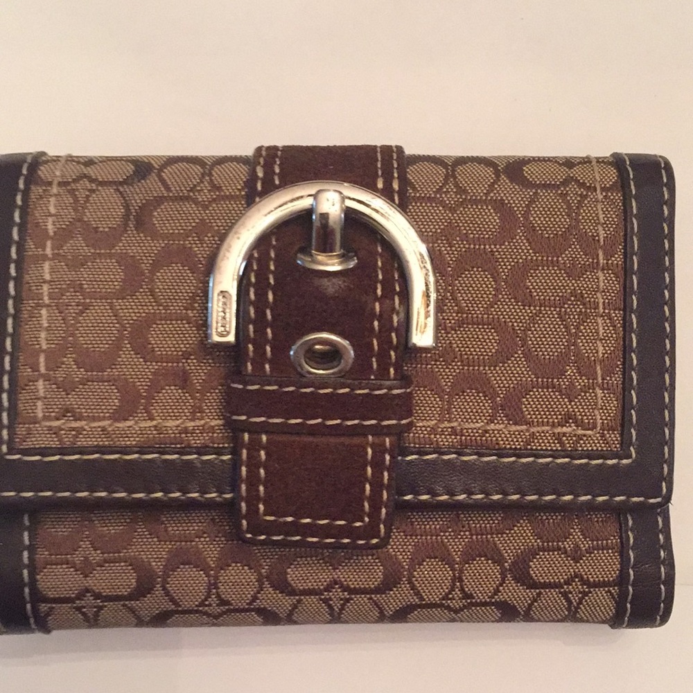 Coach Soho Trifold Logo Wallet